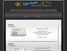 Tablet Screenshot of fsm-team.de